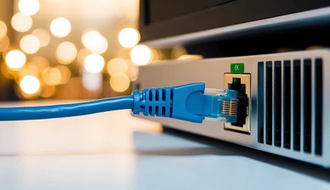 How to connect a new PC to Ethernet