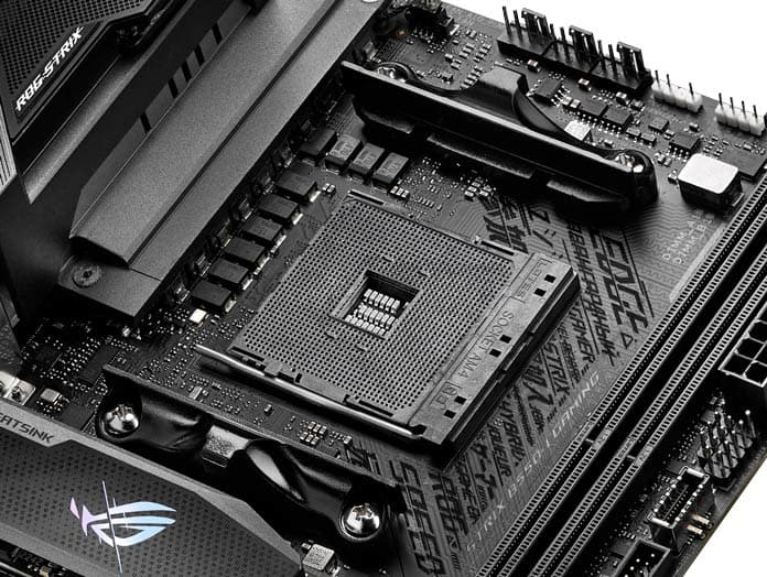 Is the B550 motherboard well-matched with Intel CPUs