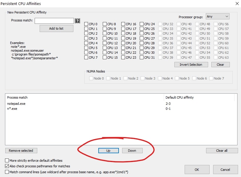 Process Lasso Error Setting Process CPU Affinity