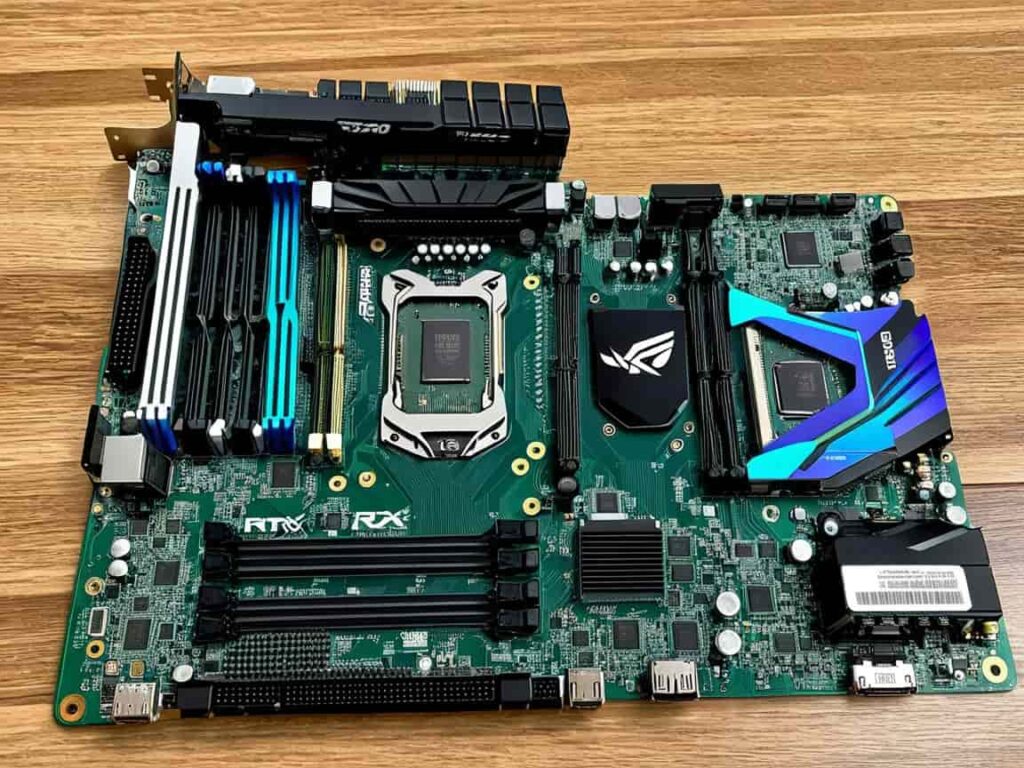 What is the fine motherboard for an RTX 3090 gaming